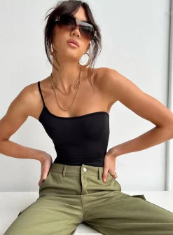 Princess Polly Hutter Bodysuit  Black Fashion