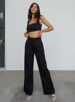 Princess Polly Huxley Set  Black Best Sale