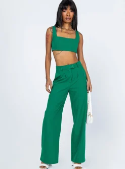 Princess Polly Huxley Set  Green Cheap