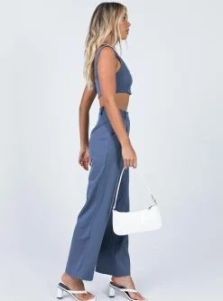 Princess Polly Huxley Set Blue Shop