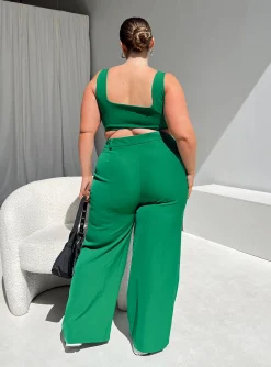 Princess Polly Huxley Setcurve   Green Best