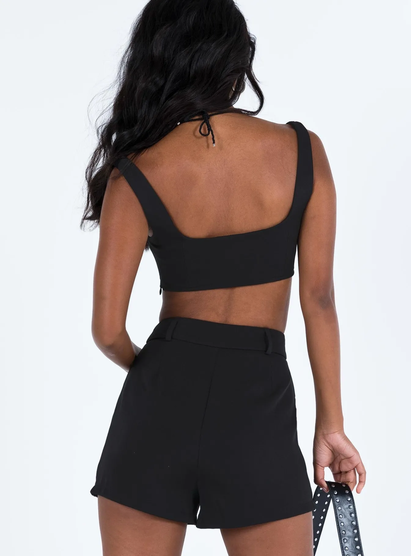 Princess Polly Huxley Short Set Black Fashion