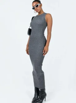 Princess Polly Hyda Midi Dress  Slate Discount