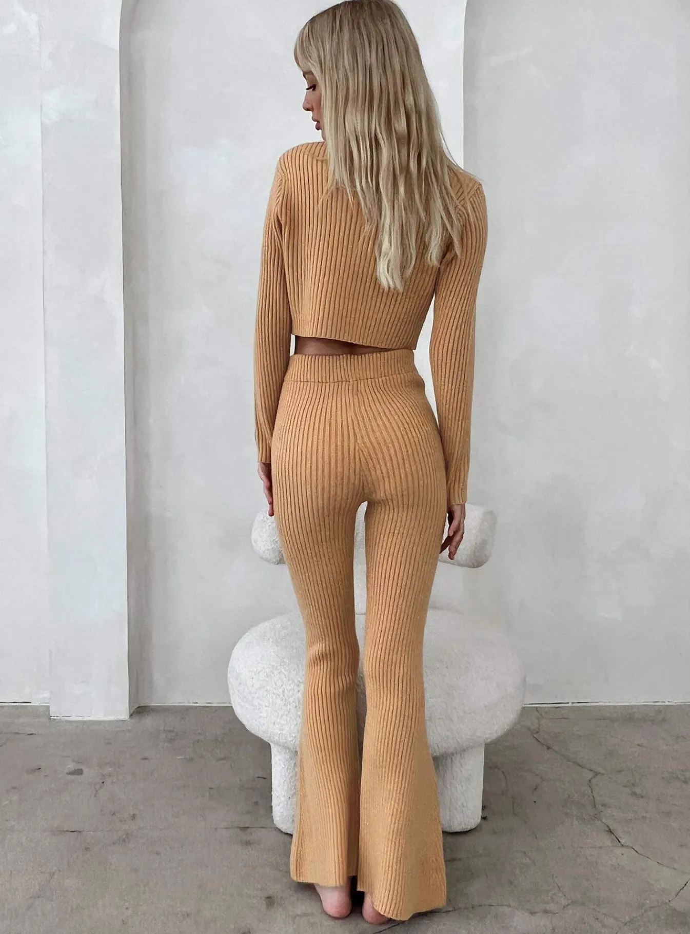 Princess Polly I Knit Set Tan Flash Sale