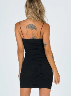 Princess Polly I Want You Mini Dresstall Black Hot