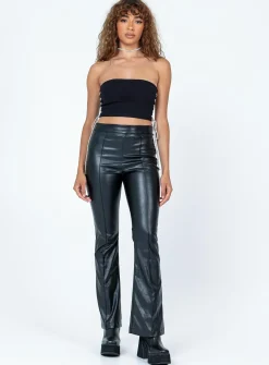 Princess Polly Idaho Strapless Top  Black Outlet