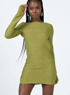Princess Polly Ignite Mini Dress Green Best Sale