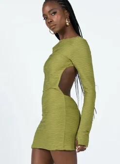 Princess Polly Ignite Mini Dress Green Best Sale