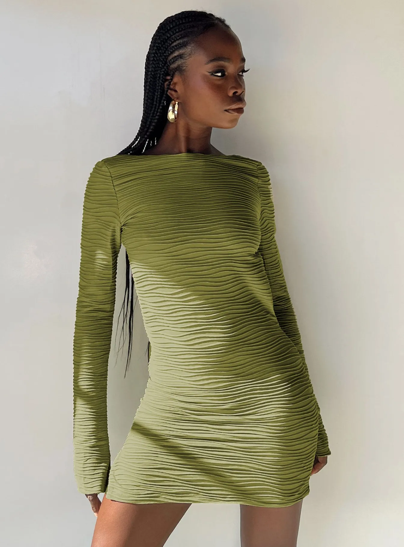 Princess Polly Ignite Mini Dress Green Best Sale