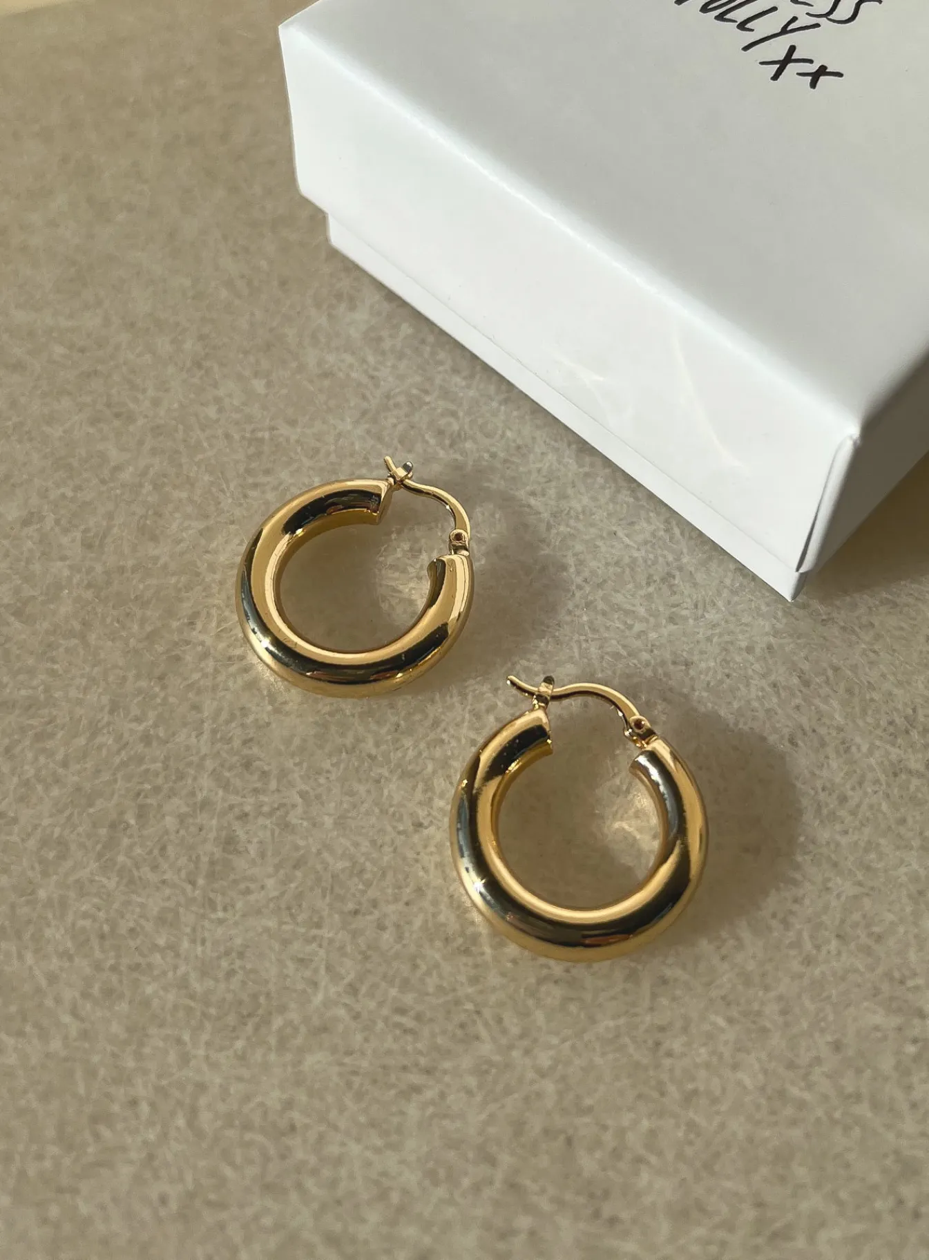 Princess Polly I'M Every Woman Hoopplated Earrings Gold Clearance