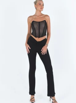 Princess Polly Imogen Pantstall Black Sale