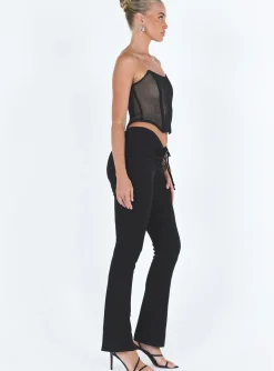 Princess Polly Imogen Pantstall Black Sale