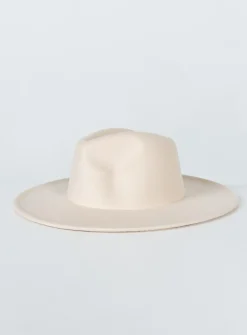 Princess Polly Indiana Fedora Hat  Beige Hot