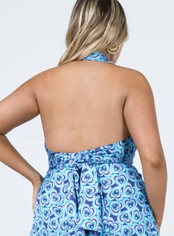 Princess Polly Infinite Love Top  Blue Online