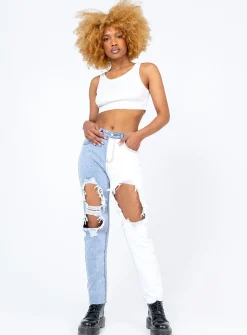 Princess Polly Ioannina Rippedjeans   Denim Store