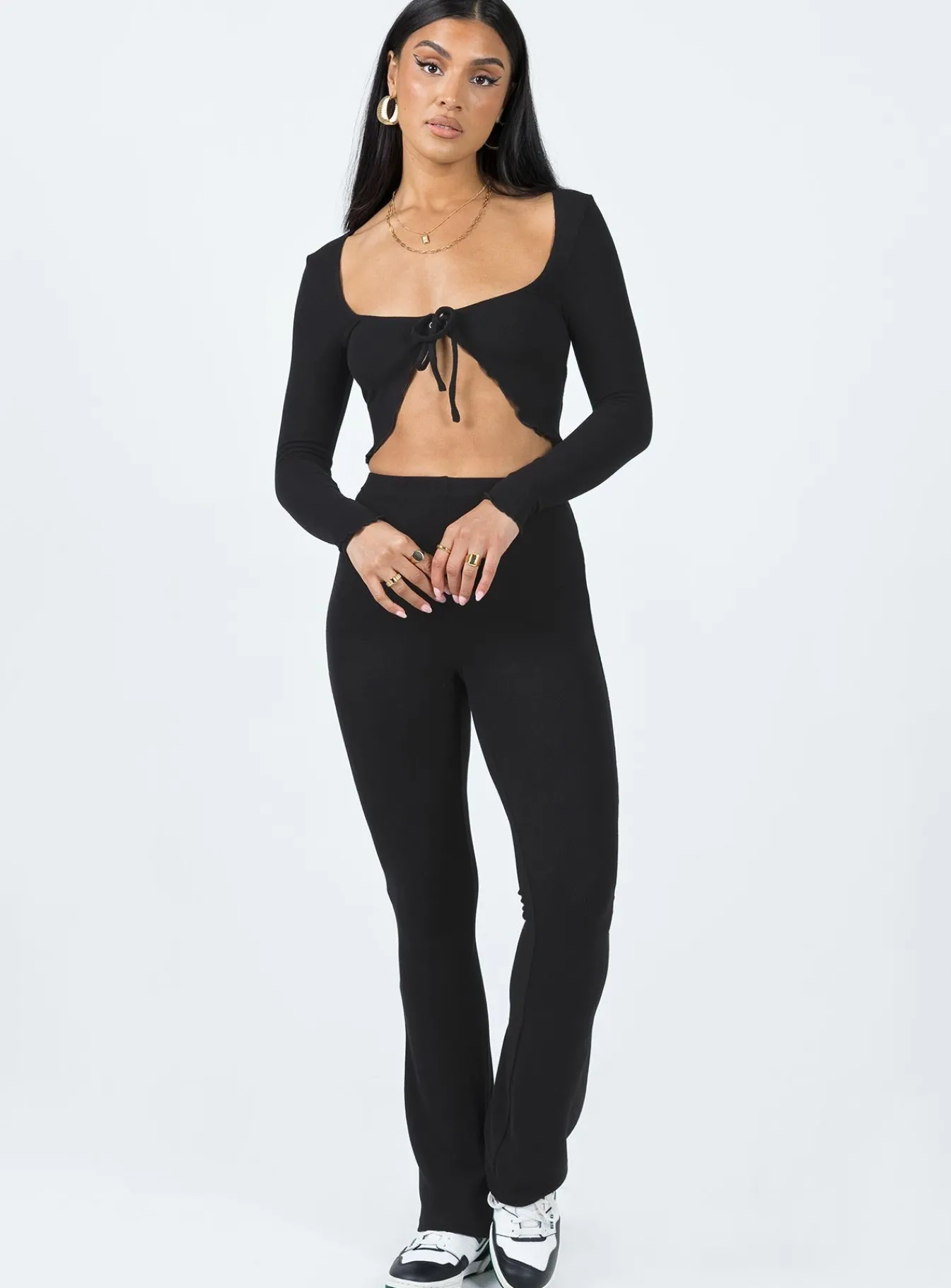 Princess Polly Iris Set Black Hot