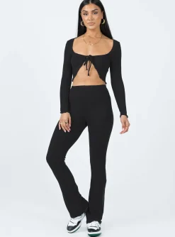 Princess Polly Iris Set Black Hot