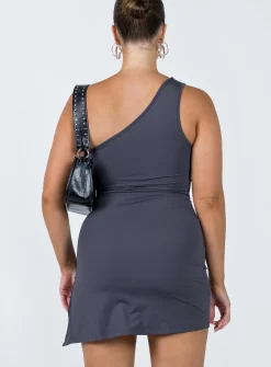 Princess Polly Irisa Mini Dress  Grey Best Sale