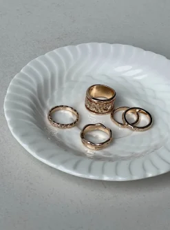 Princess Polly Isabel Ring Pack  Gold Best