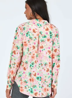 Princess Polly Jaelin Shirtmulti Floral Fashion