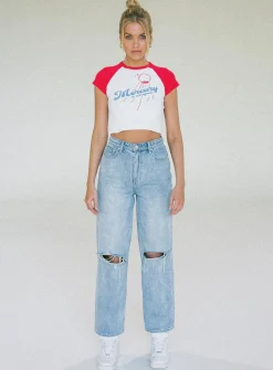 Princess Polly Jagger &Amp; Stone The Mercury In Retrograde Mini Tee White Fashion