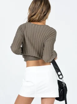 Princess Polly Jameson Mini Skirt  White Best Sale