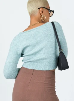 Princess Polly Jane Cardigan  Green Flash Sale