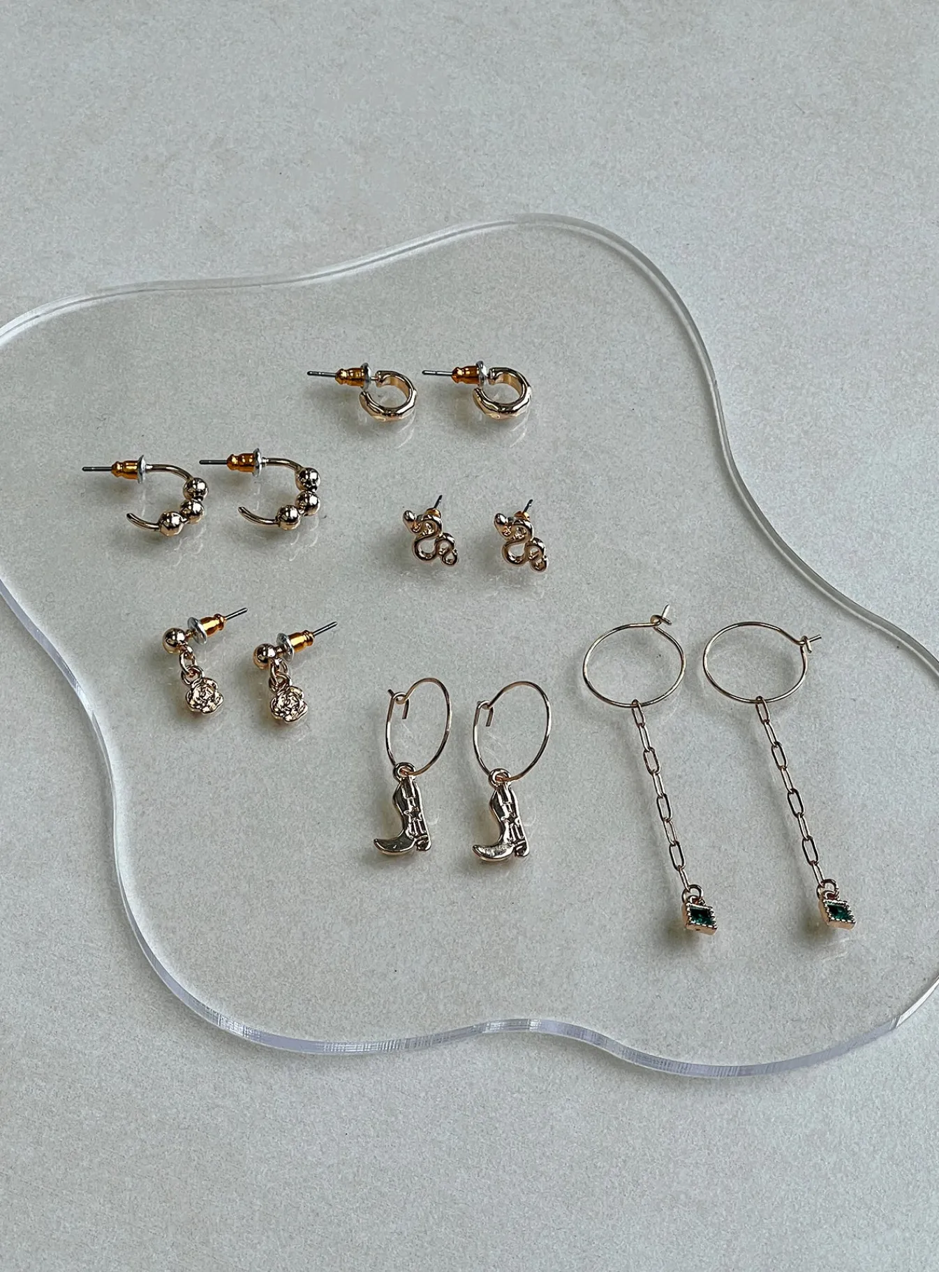 Princess Polly Jansson Earring Pack Gold Sale