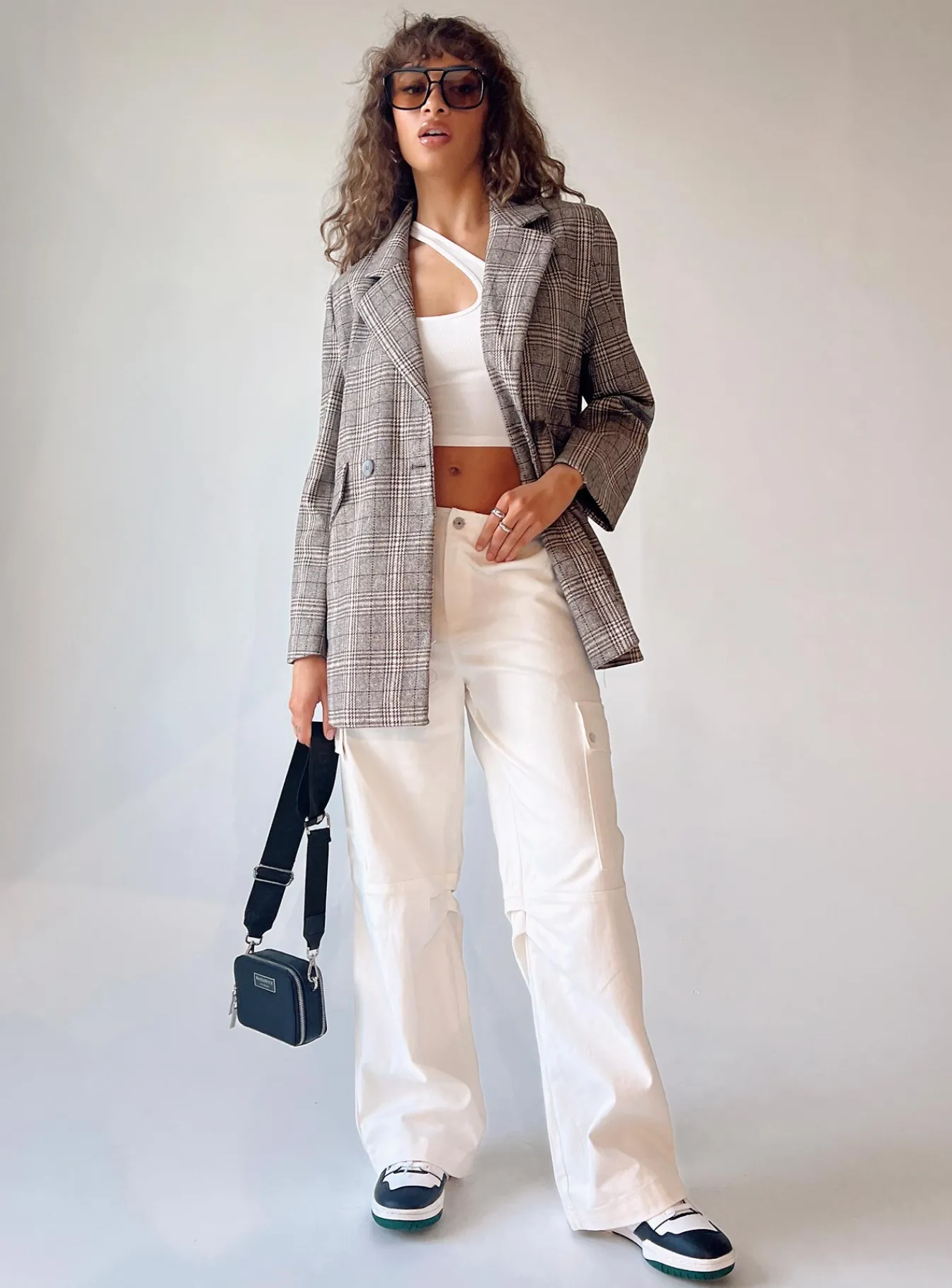 Princess Polly Jarlina Coat Check Sale