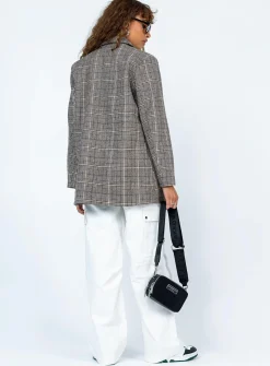 Princess Polly Jarlina Coat Check Sale
