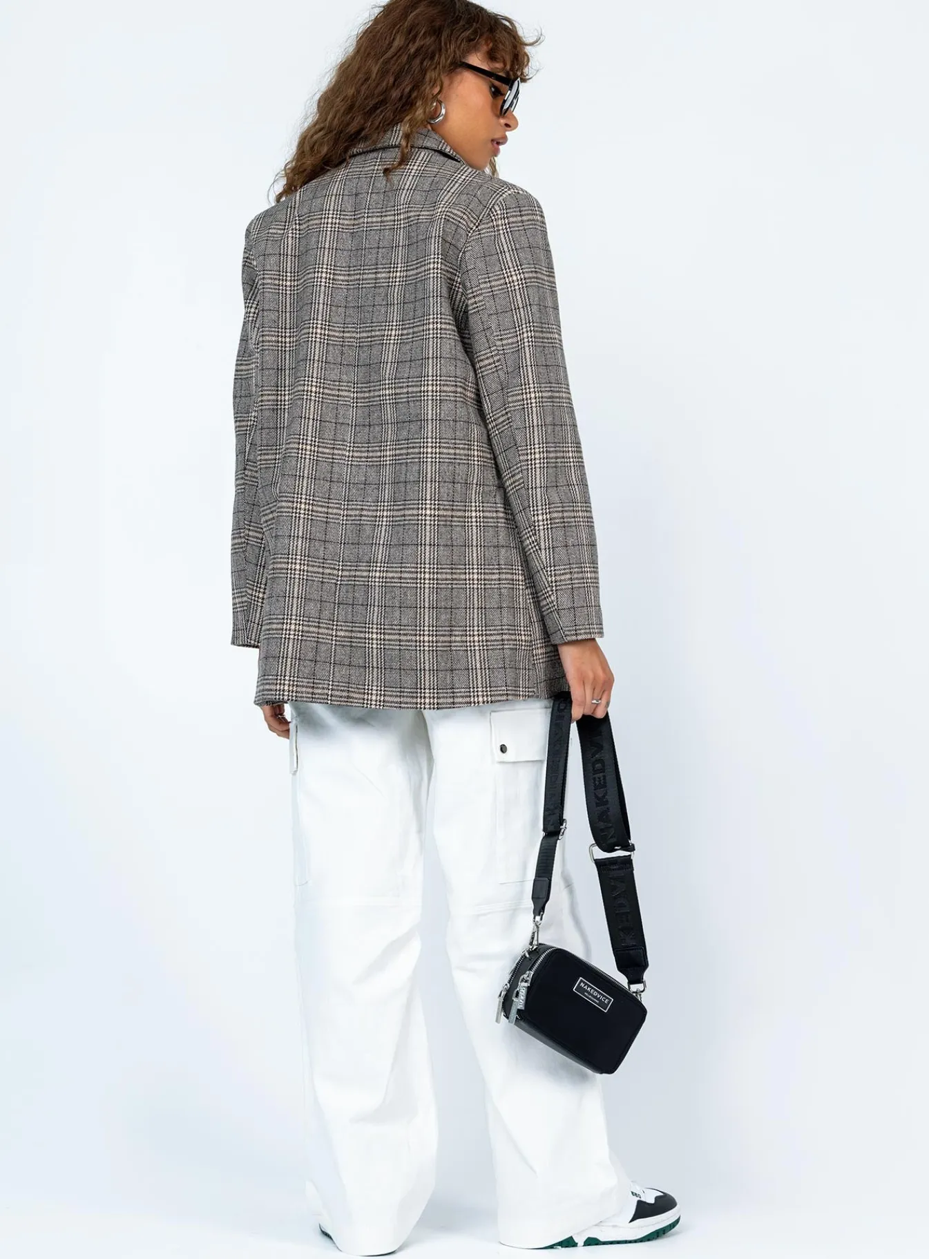 Princess Polly Jarlina Coat Check Sale
