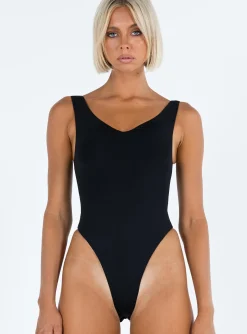 Princess Polly Jarocin Bodysuit  Black Best