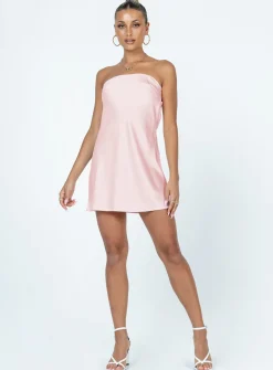 Princess Polly Jasmyn Mini Dress Pink Flash Sale