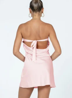 Princess Polly Jasmyn Mini Dress Pink Flash Sale
