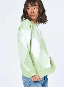 Princess Polly Jasper Sweater Green Store