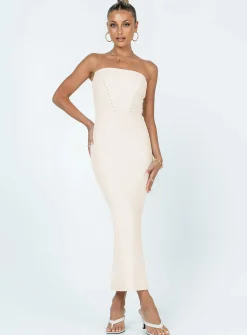 Princess Polly Jayan Strapless Maxi Dress  White Best