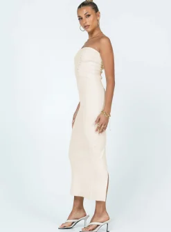 Princess Polly Jayan Strapless Maxi Dress  White Best