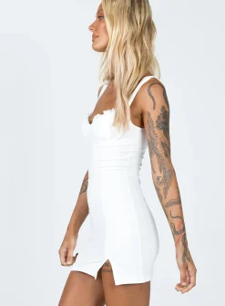Princess Polly Jazzie Mini Dress White Best