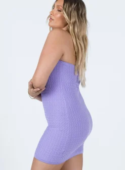 Princess Polly Jennie Mini Dress  Purple Outlet
