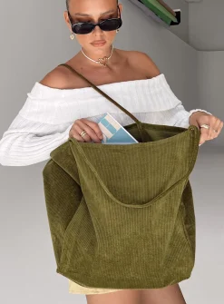 Princess Polly Jensen Tote  Olive Outlet