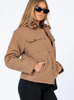 Princess Polly Jeroma Jacket  Beige Best
