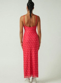 Princess Polly Jgr &Amp; Stn Fae Maxi Dress Pink Online