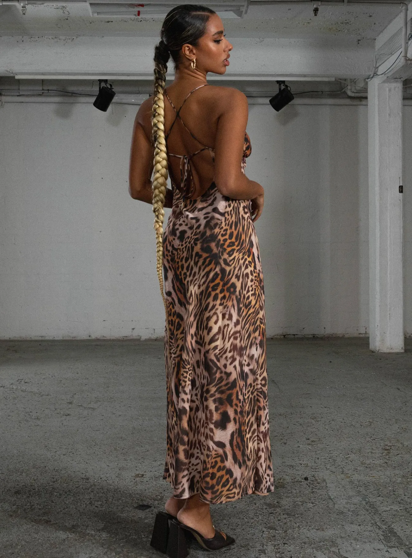 Princess Polly Jgr &Amp; Stn Martine Maxi Dress Black / Brown Best