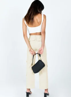 Princess Polly Joelle Pants Cream Fashion