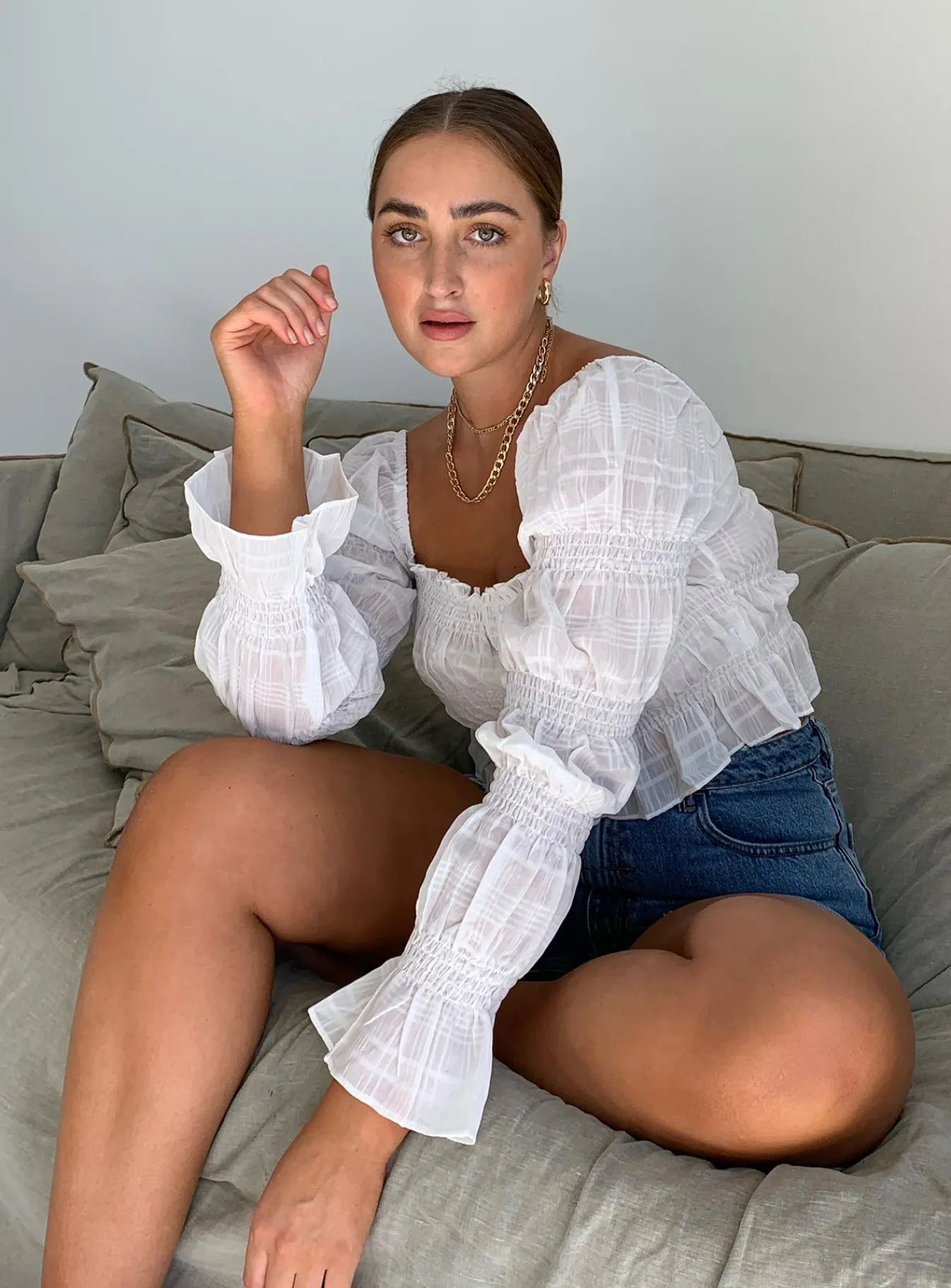 Princess Polly Jolee Top White Cheap