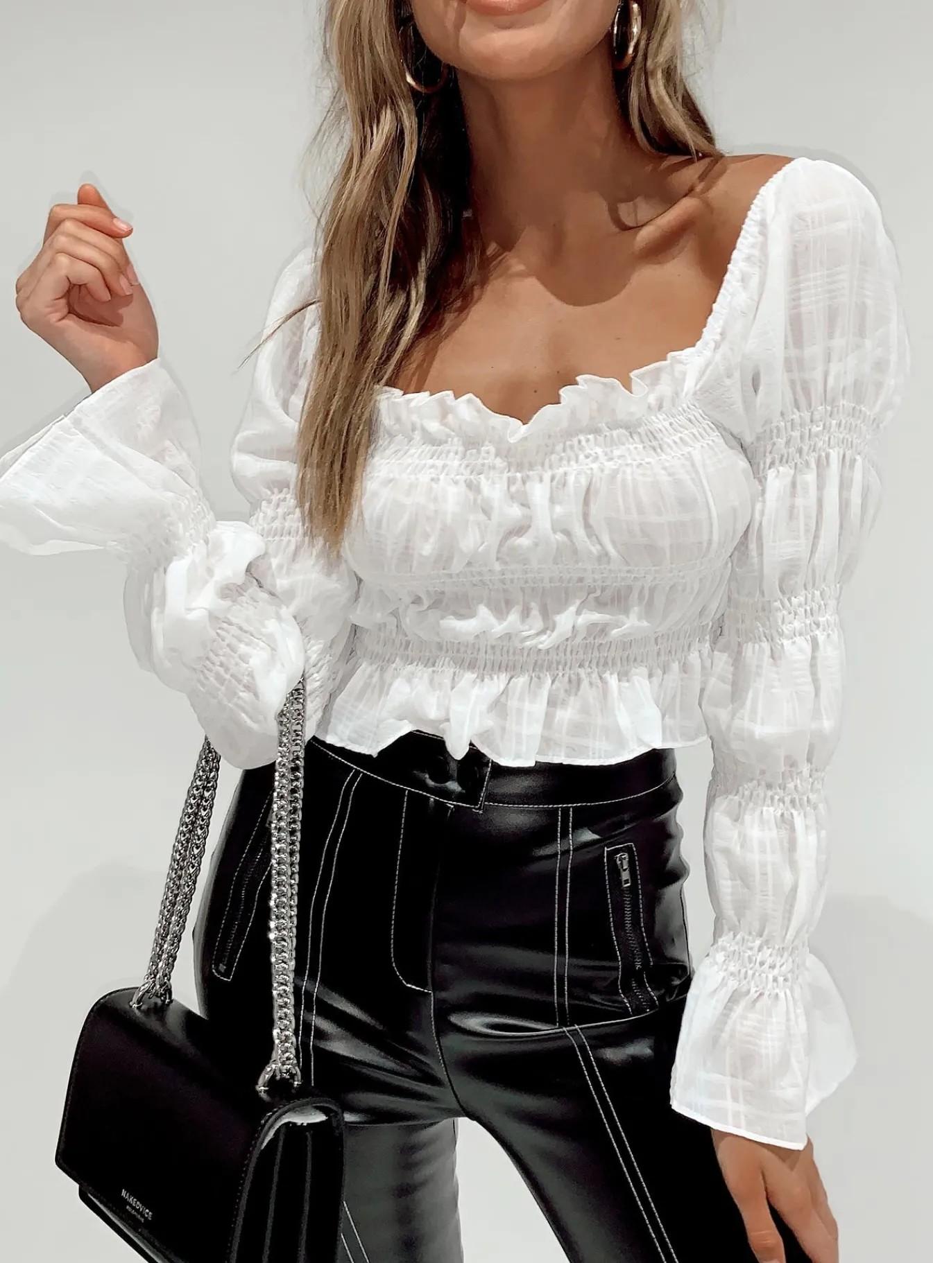 Princess Polly Jolee Top White Cheap
