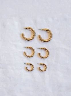 Princess Polly Jonesy Earring Pack  Gold Cheap