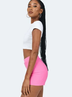 Princess Polly Jonis Swim Shorts  Pink Outlet
