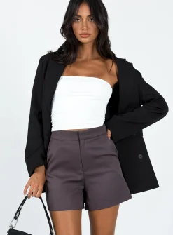 Princess Polly Jonna Shorts  Slate Fashion