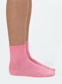 Princess Polly Jora Socks  Pink New